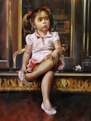 Young girl 30"x40" - Sold